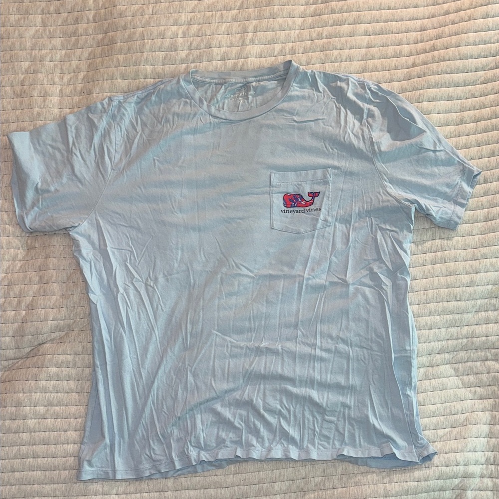 Vineyard Vines Sky Blue Short Sleeve Tee